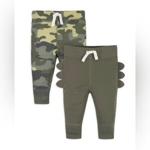 Gerber Baby Boy Pull-On Pants, 2-Pack (Newborn)